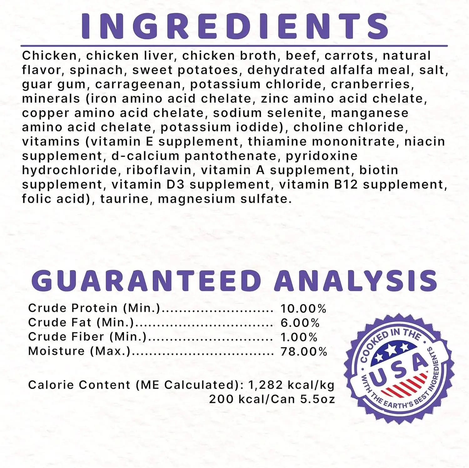 Indoor Cat Chicken & Beef Stew Wet Cat Food, 5.5 oz Can, Pack of 12
