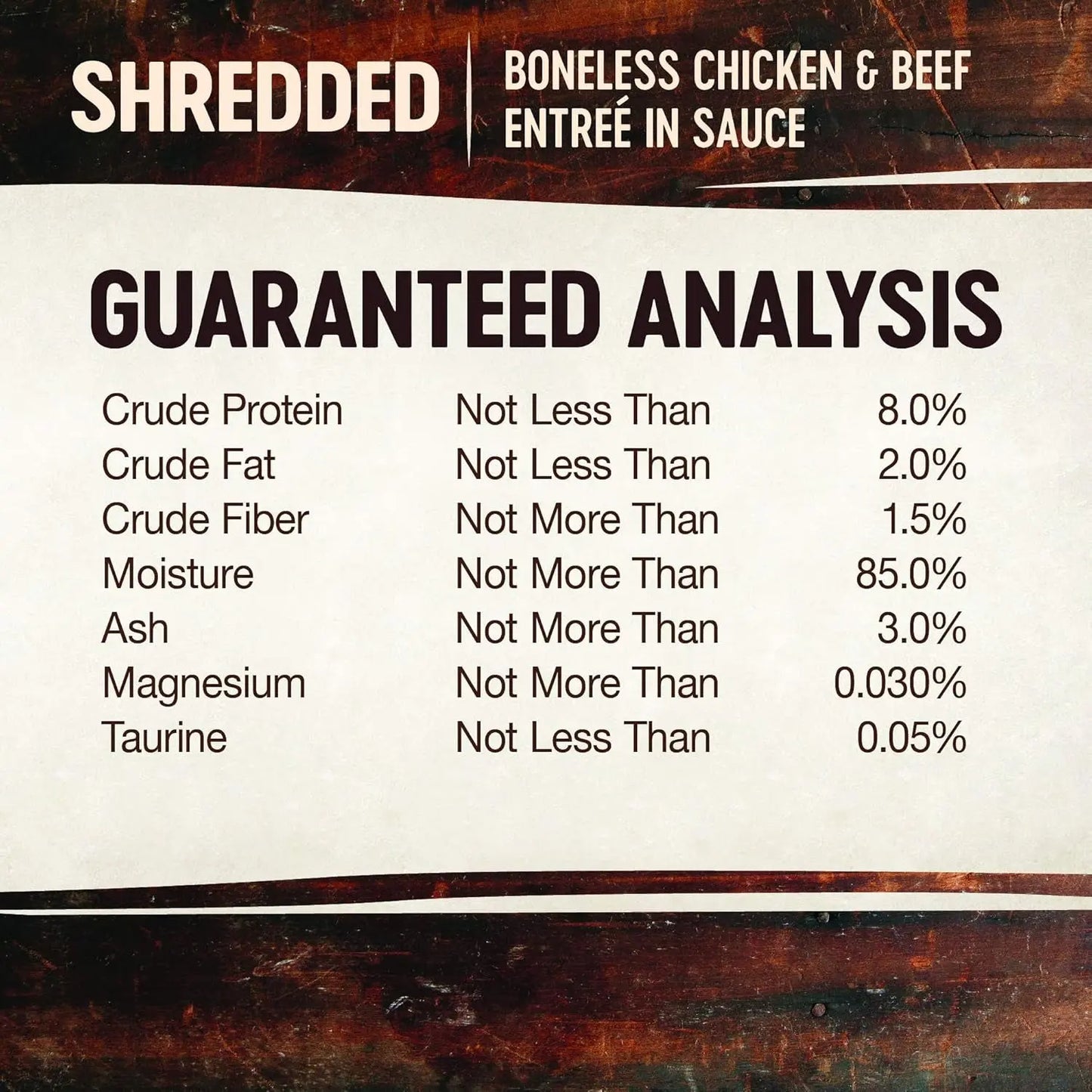 CORE Signature Selects Shredded Adult Wet Cat Food, Natural Protein-Rich Grain-Free, 2.8 Ounce, 12-Pack (Chicken & Beef Entrée)