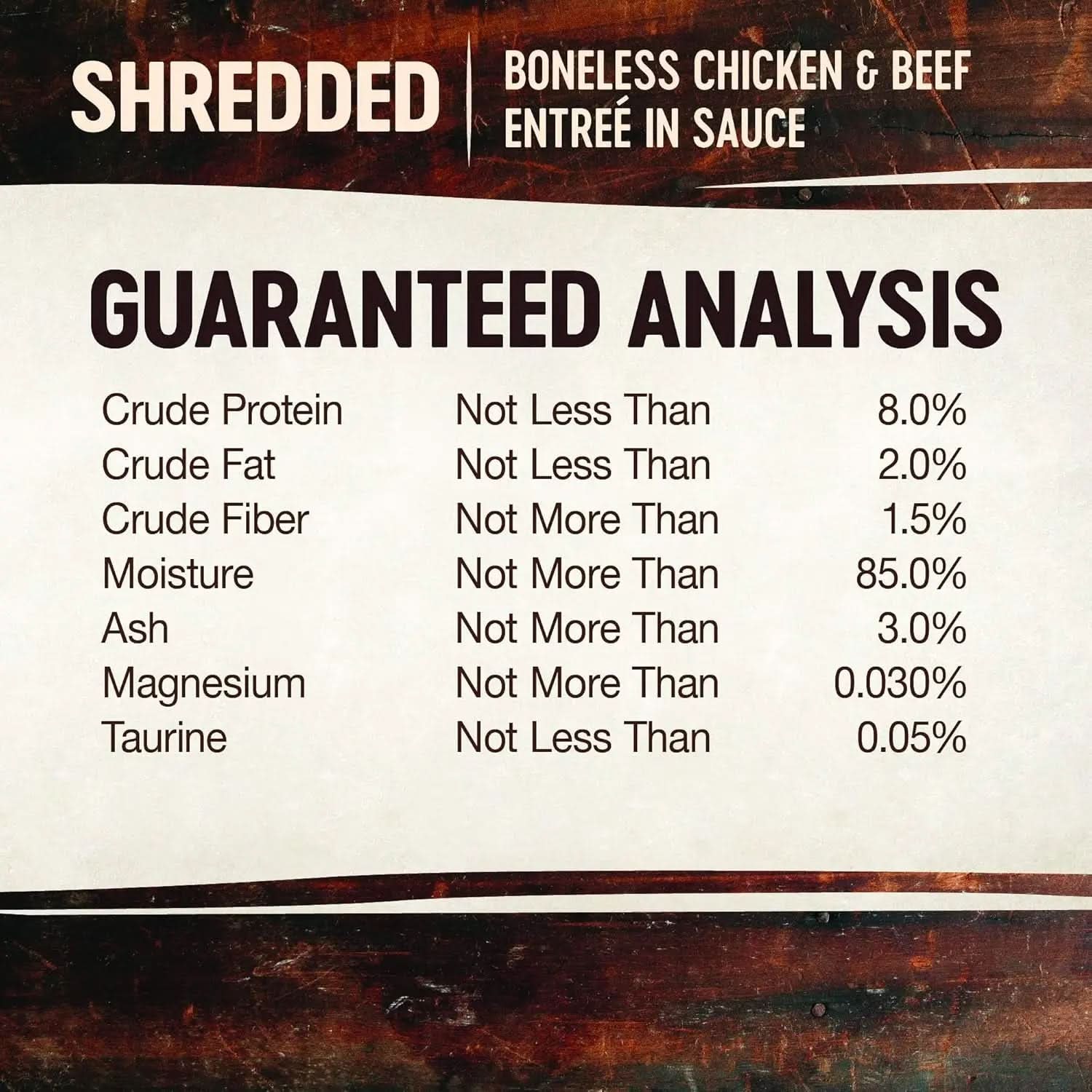 CORE Signature Selects Shredded Adult Wet Cat Food, Natural Protein-Rich Grain-Free, 2.8 Ounce, 12-Pack (Chicken & Beef Entrée)