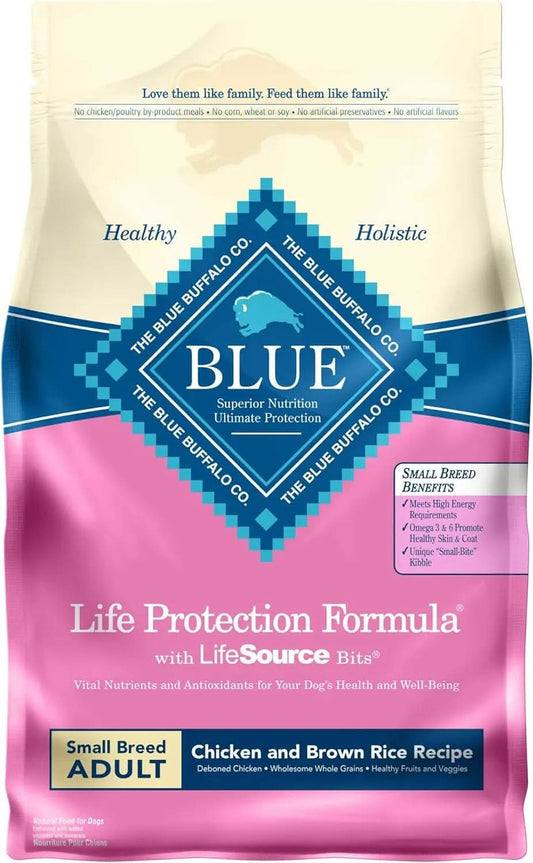 Life Protection Formula Natural Adult Small Breed Dry Dog Food with Chicken and Brown Rice, 6 lb