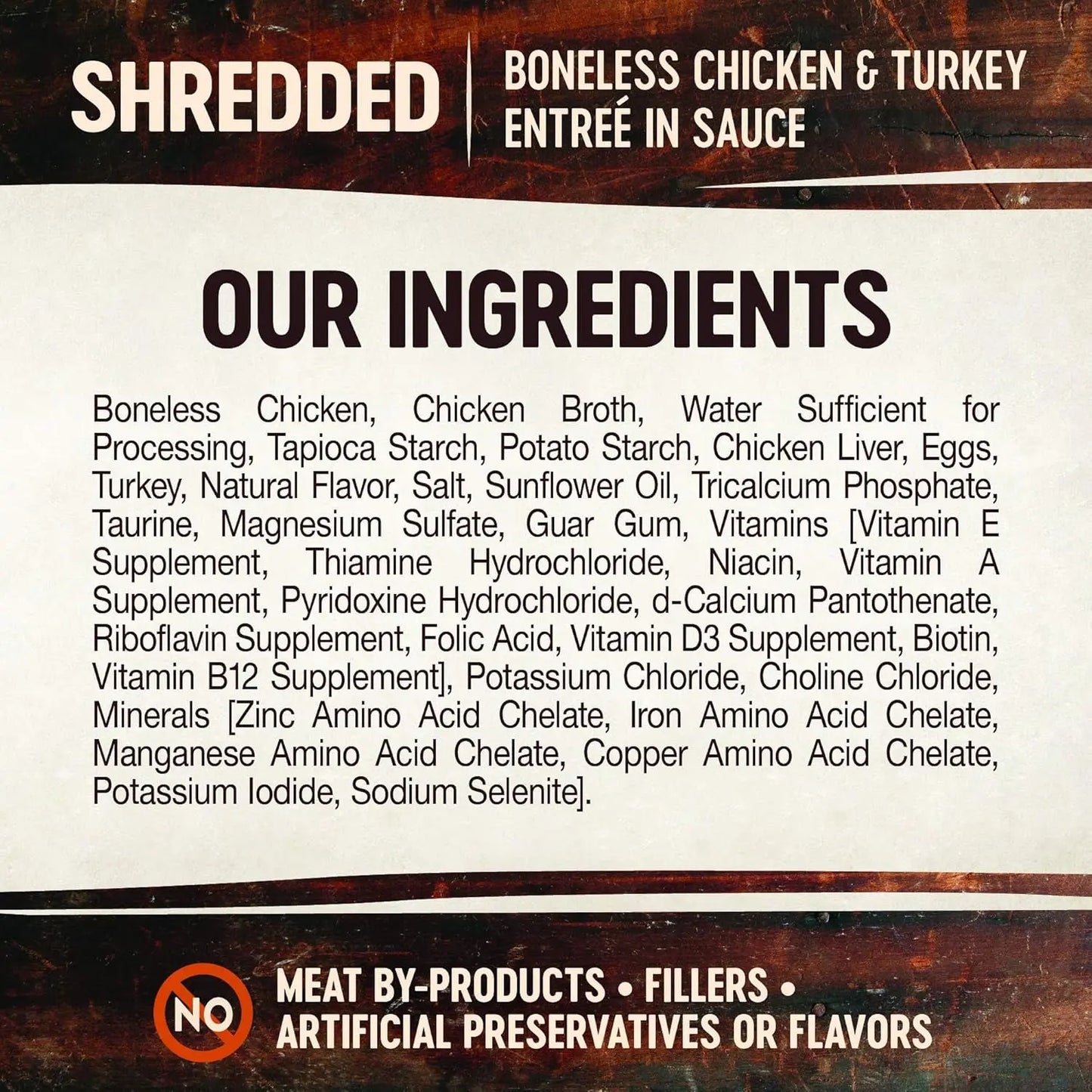 CORE Signature Selects Shredded Adult Wet Cat Food, Natural Protein-Rich Grain-Free, 2.8 Ounce, 12 Pack (Chicken & Turkey)