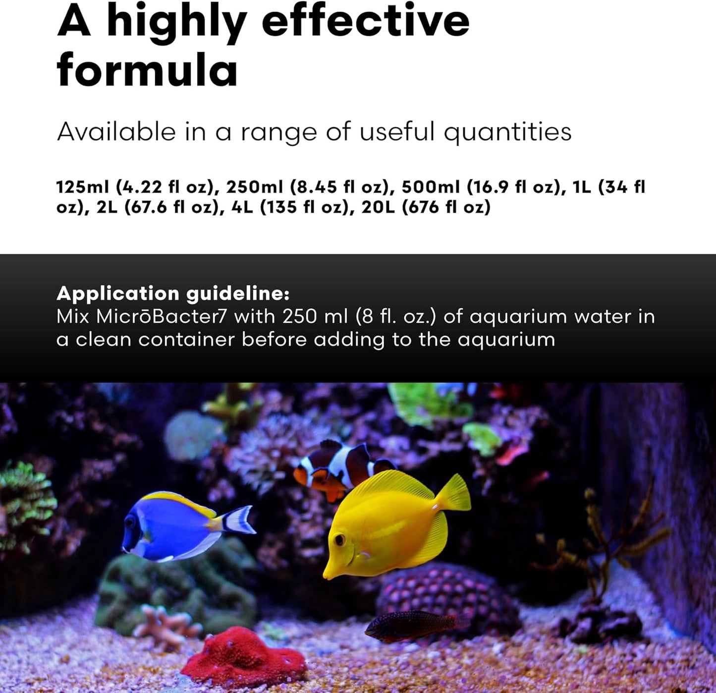 Microbacter7 Complete Bioculture for Aquariums - Enhances Biological Filter Media for Freshwater and Saltwater Fish - 16.9 Fl Oz