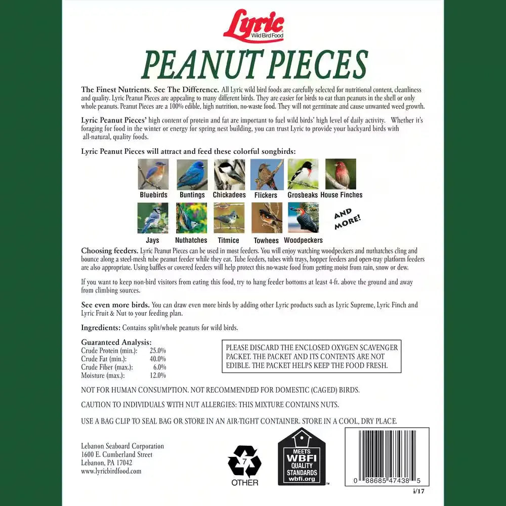 15 Lbs. Peanut Pieces Wild Bird Food