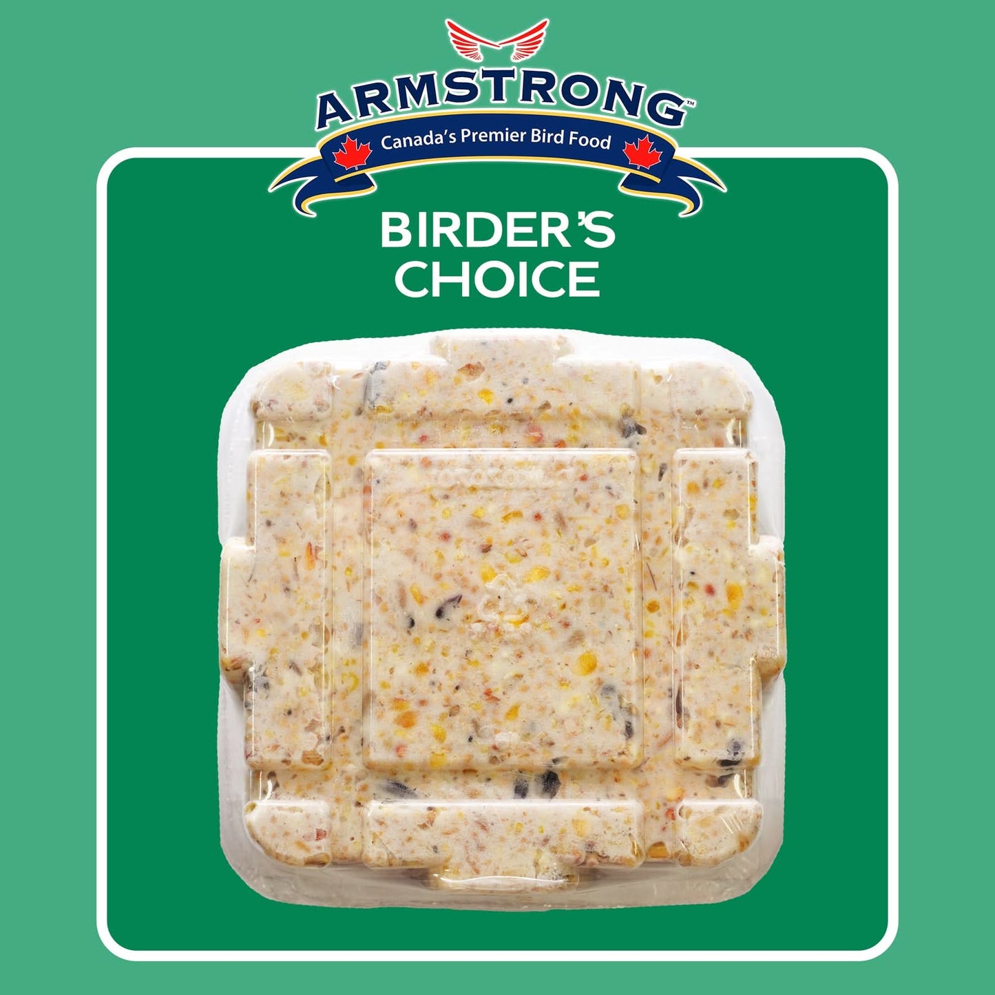 Armstrong Wild Bird Food Birder'S Choice Suet Cake, 11.3Oz (Pack of 8)