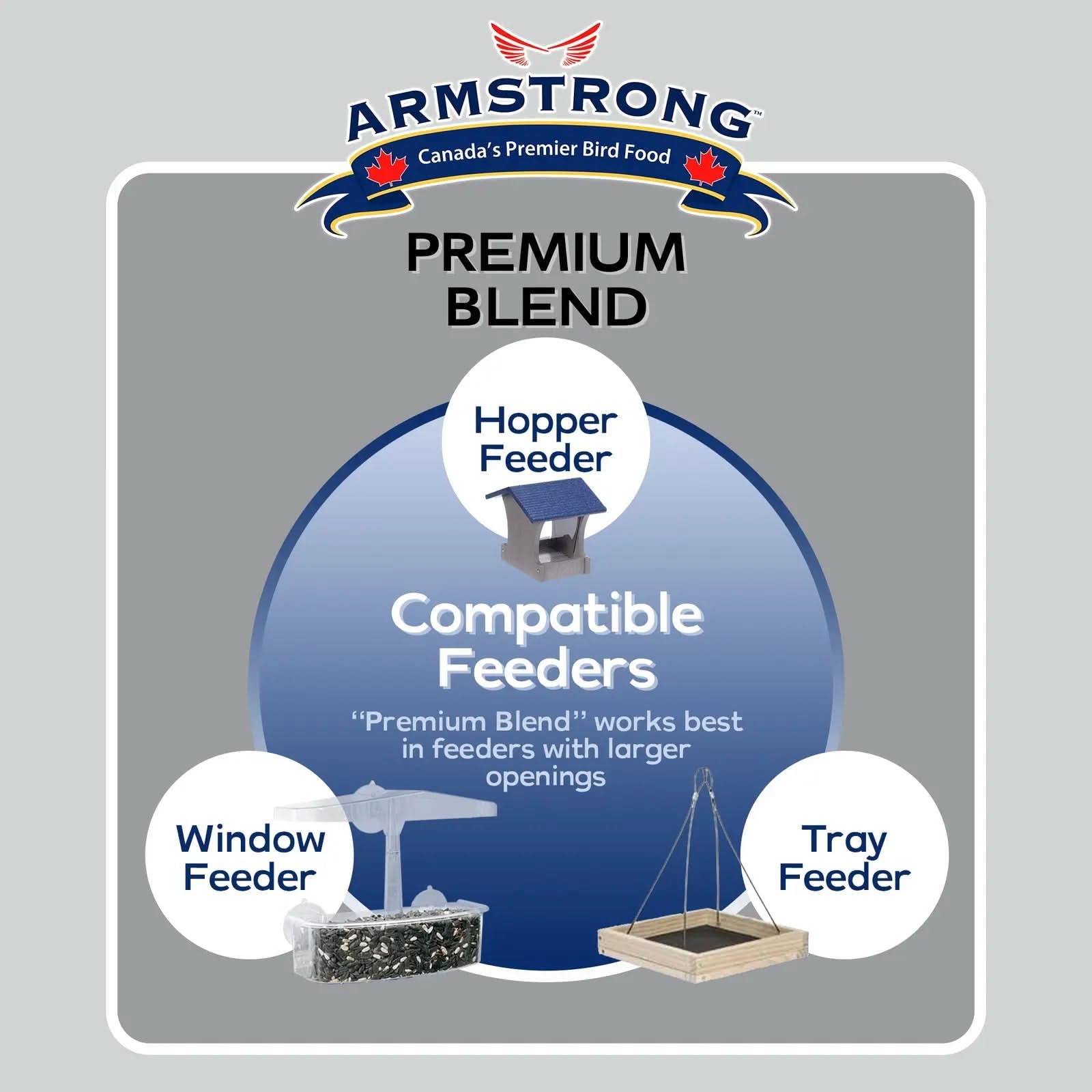 Armstrong Wild Bird Food Premium Blend, 14.3Lbs