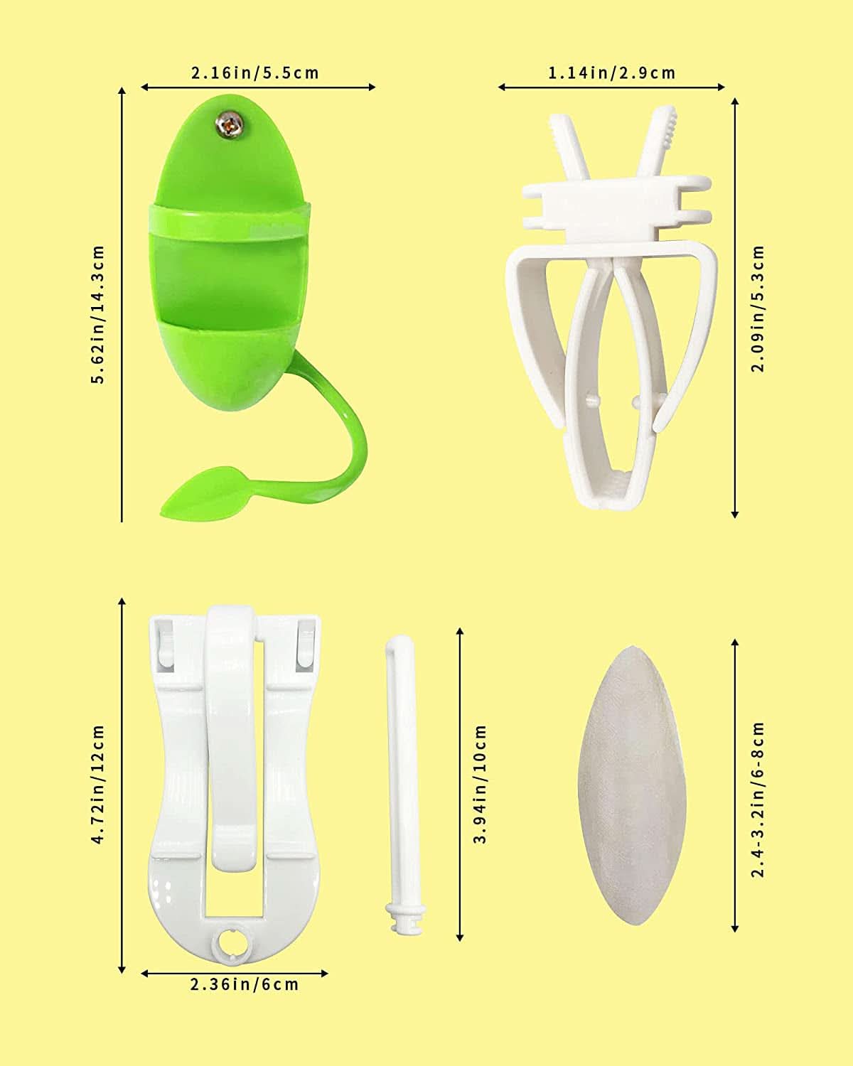 Bird Food Holder with Cuttlebone, Plastic Bird Cage Feeder Stand for Parrots, Budgies, Parakeets, Cockatiels, and Chickens