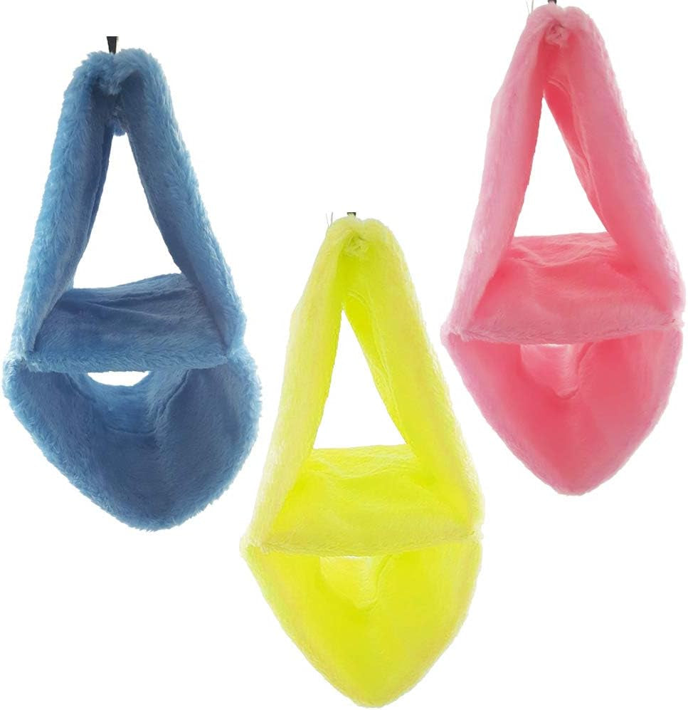 Cozy Bird Hammock Nest House Bed Tent for Small to Medium Parrots, Including Parakeets, Cockatiels, Conures, Cockatoos, African Greys, Amazons, Budgies, Lovebirds, Finches, and Canaries