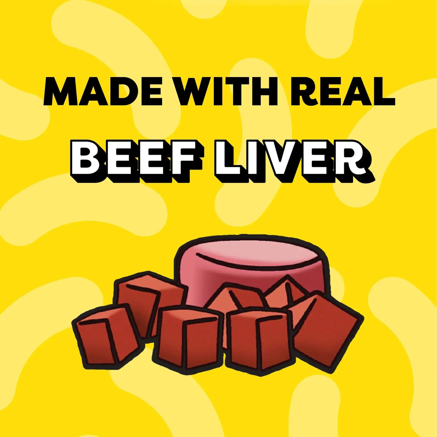 Creamy Puree with Beef Liver Lickable, Squeezable Cat Treats, 16-Pack of 12G Pouches