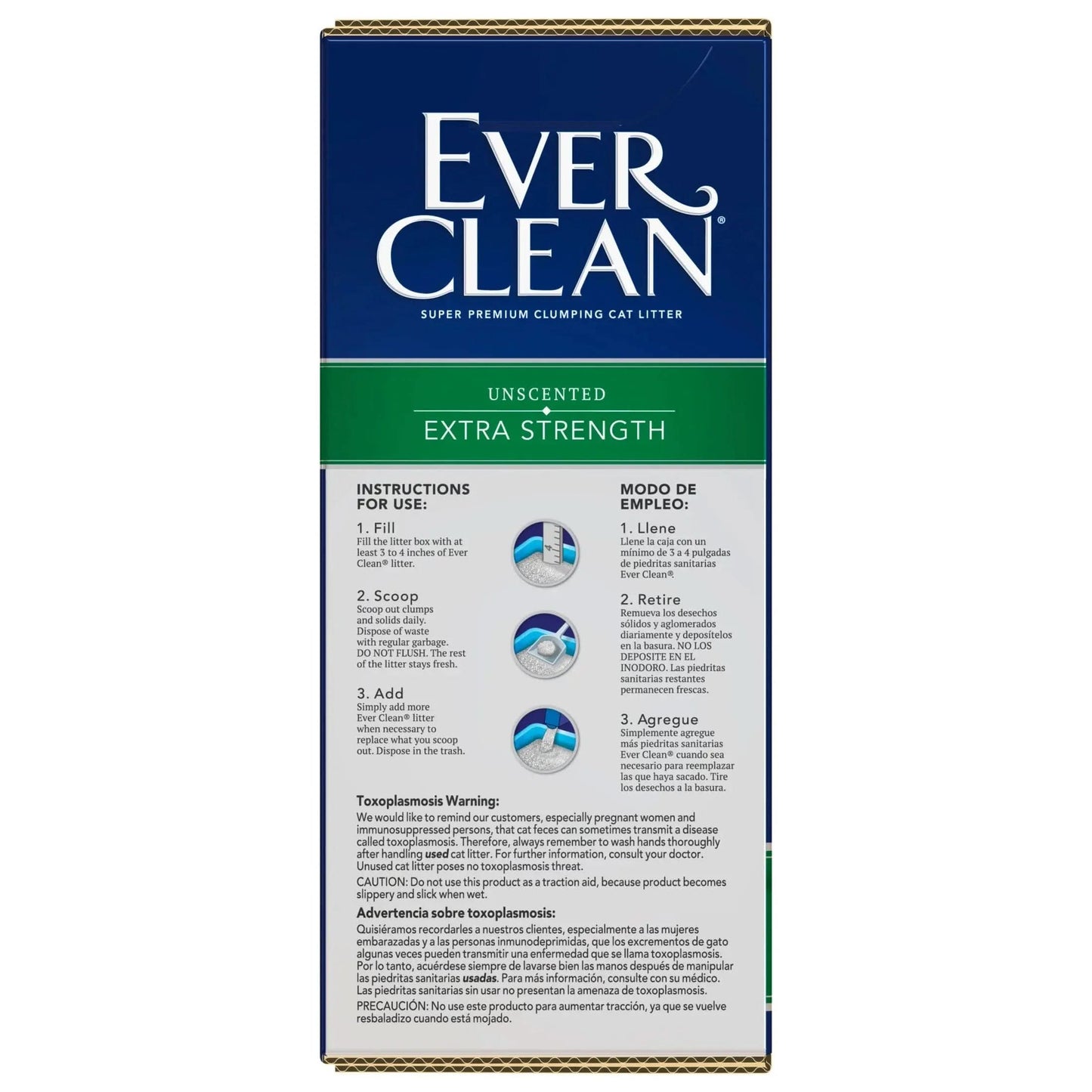 Extra Strength Clumping Cat Litter, Unscented, 25 Pounds