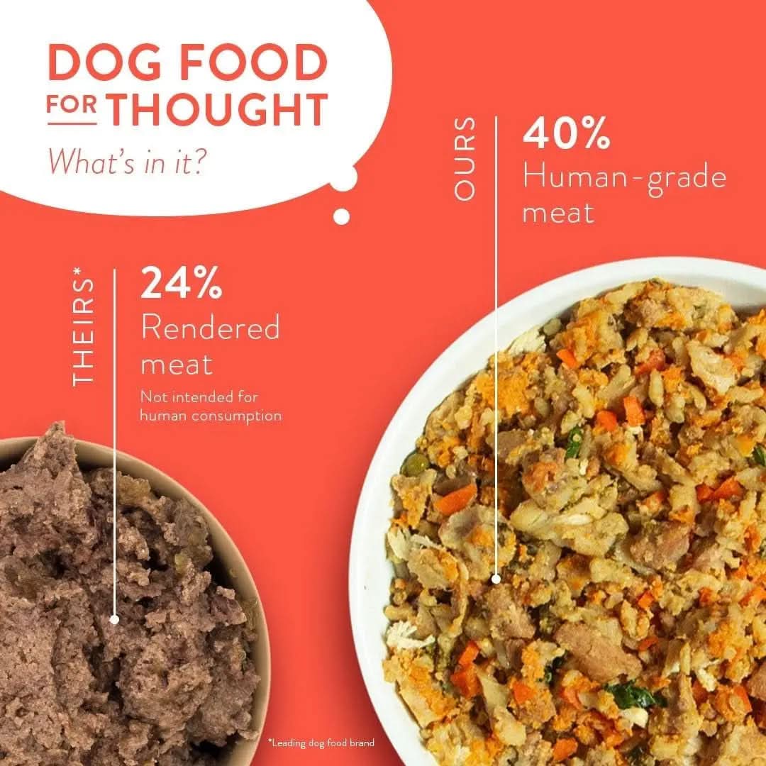 Hopkin's Pork and Potato All-Natural Dog Food, Fully Cooked Microwavable Meal Pouches, Grain and Gluten-Free, Made in the USA, 4 Pack (4 x 9 oz)