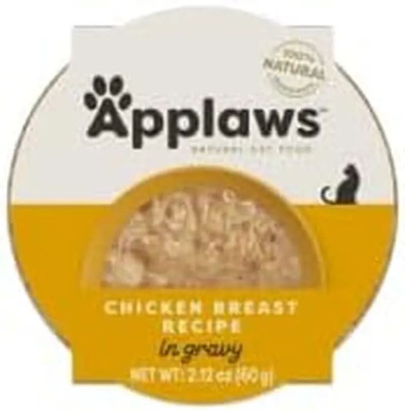 Natural Wet Cat Food, 18 Count, Limited Ingredient Cat Food Pots, Chicken Flakes