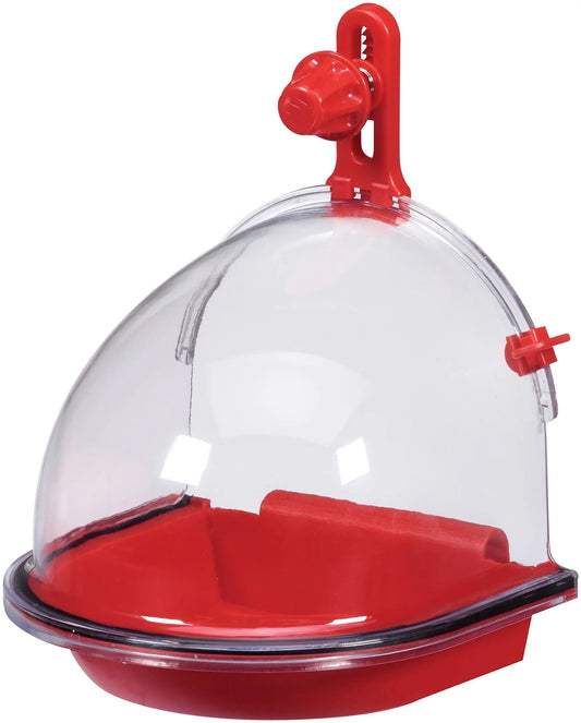 Pet Bird Bath for Cage Bird Cage Accessories for Small & Medium Cages for Parakeets and Similarly Sized Birds, Assorted