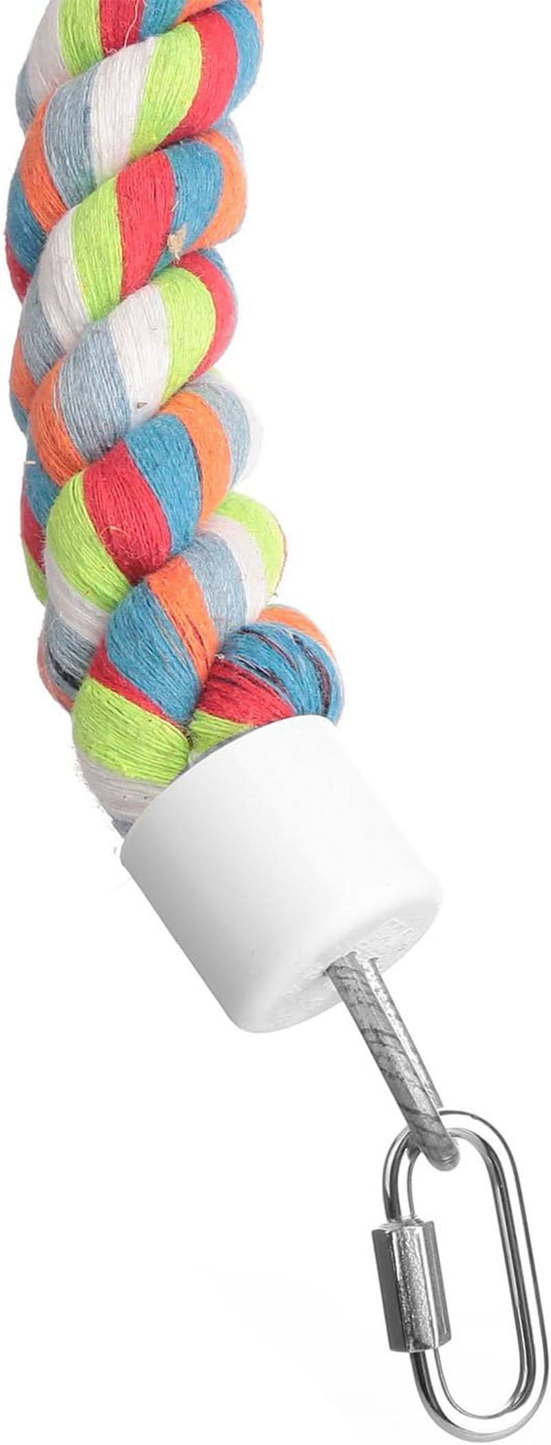 Premium 94.5 Inch Bungee Climbing Ropes for Parrots and Birds