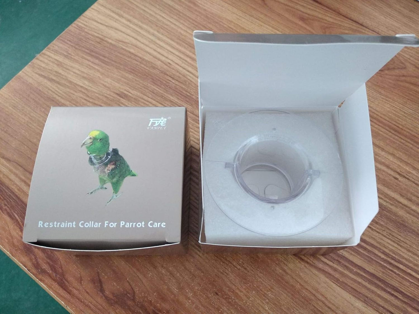 Protective Recovery Collar for Parrots - Anti-Bite and Feather Lick Wound Healing Neck Cover for Macaws, African Budgies, Parakeets, Agapornis, and Cockatiels