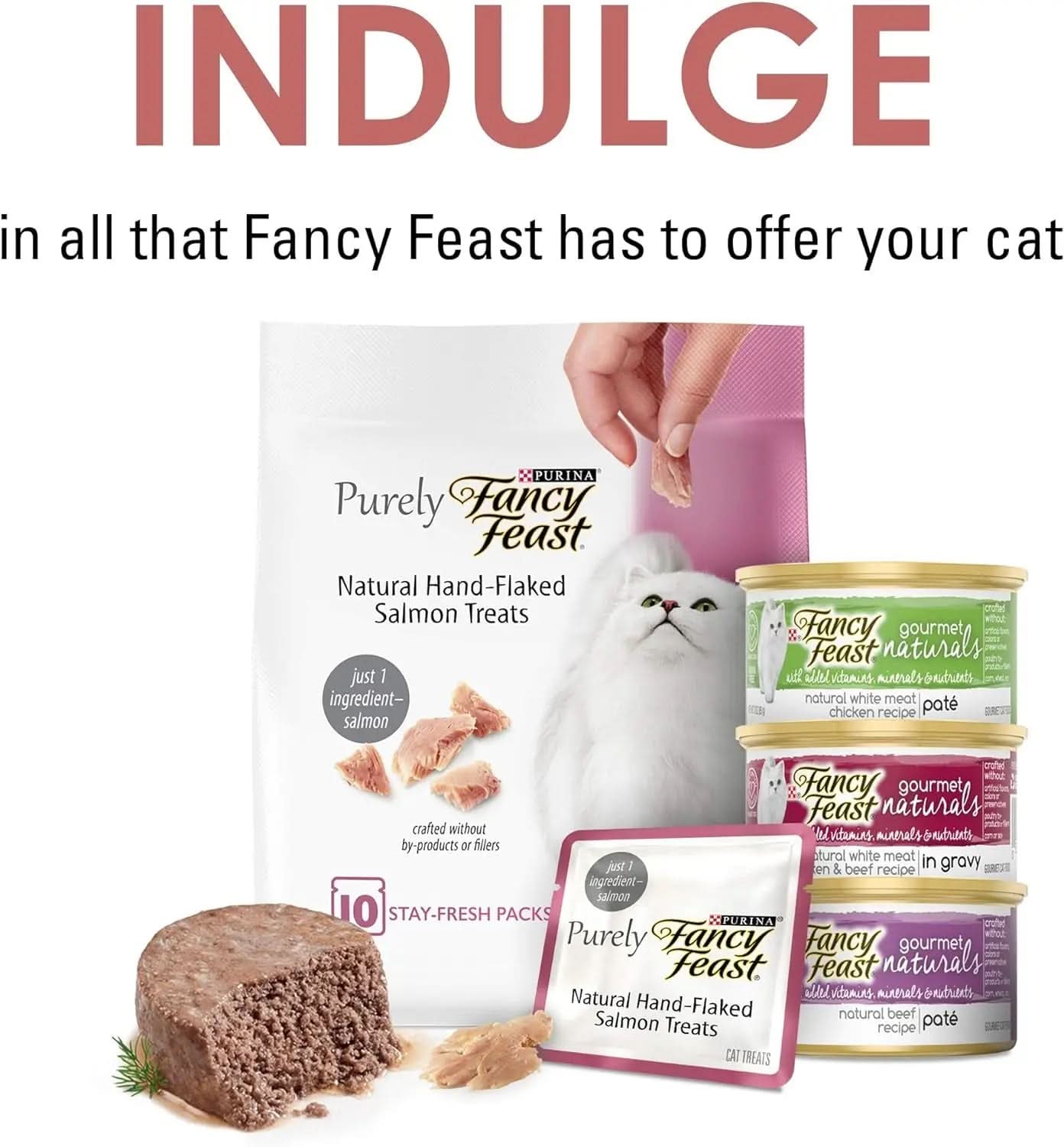 Purina  Limited Ingredient Cat Treats, Salmon Flavor - 9 oz Box