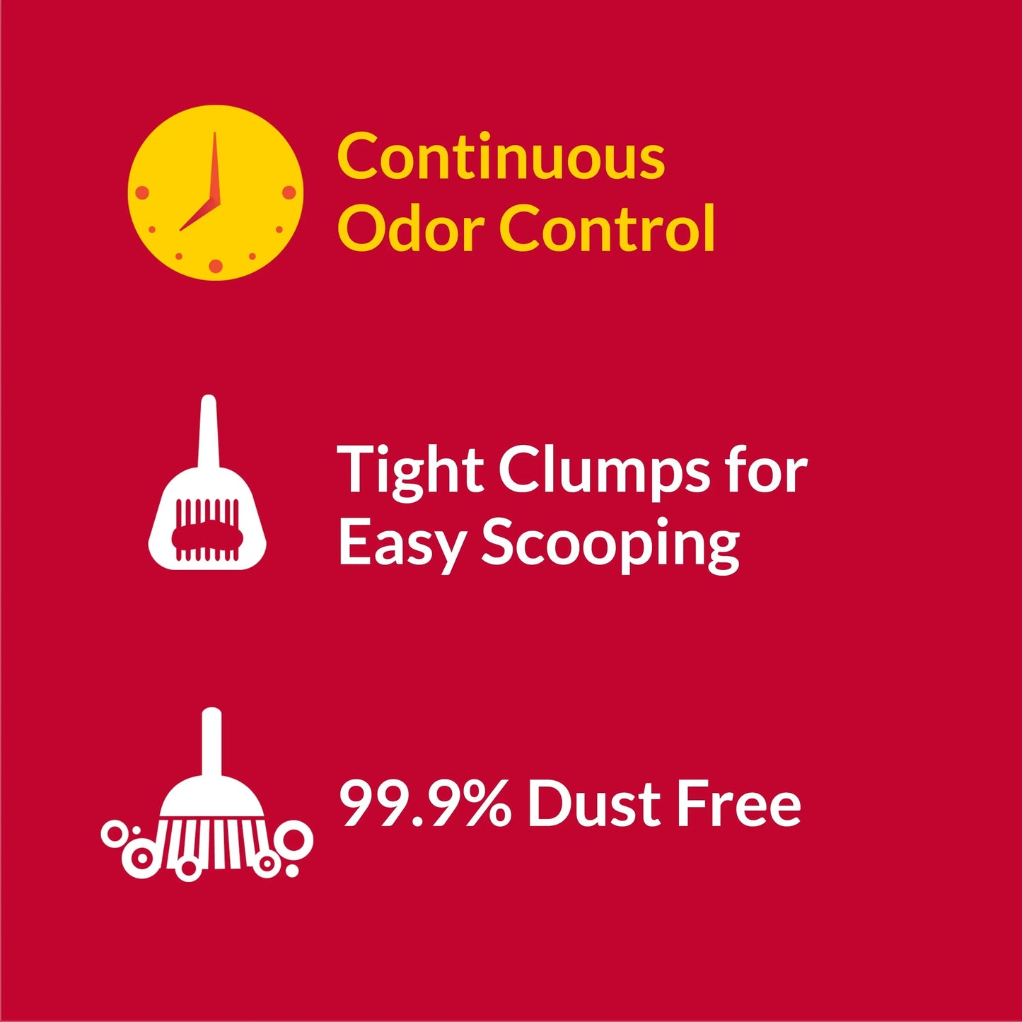 Purina Tidy Cats Clumping Cat Litter, Odor Control 24/7, 38 Lb. Box