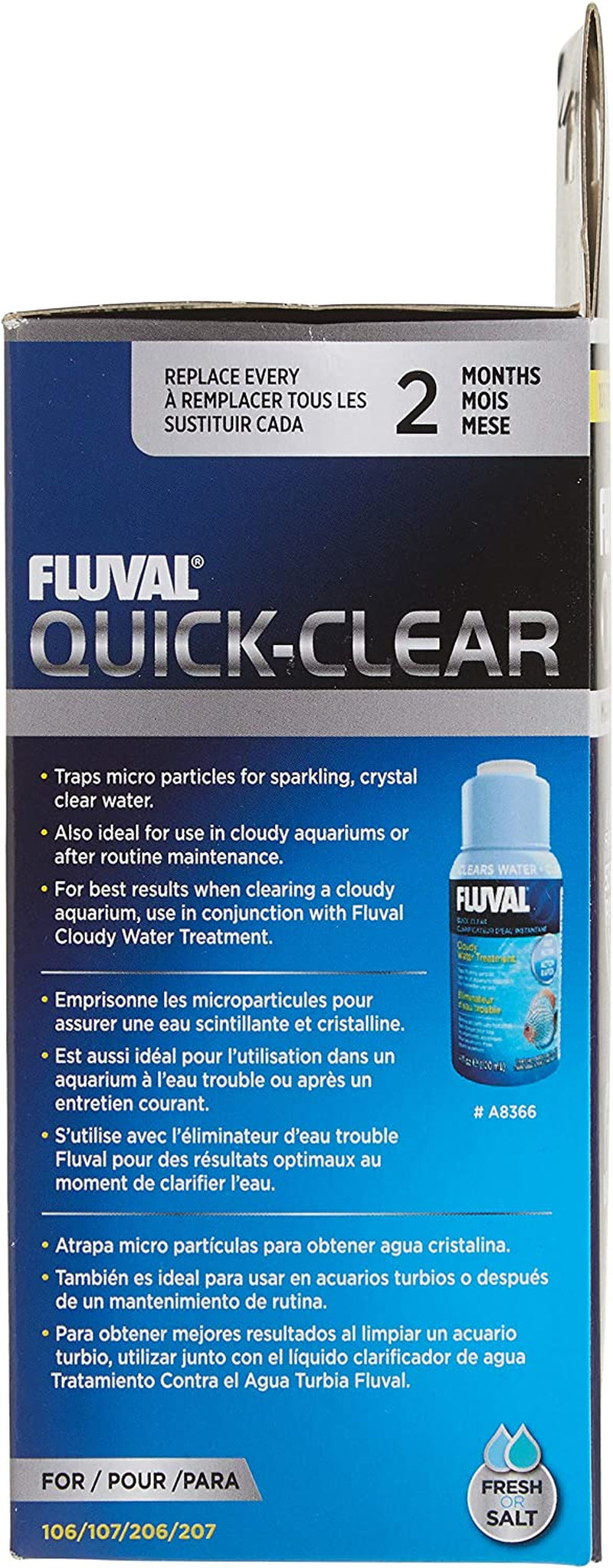 Quick-Clear Water Polishing Pads - Mechanical Filter Media for Aquariums, 3-Pack, Model A242
