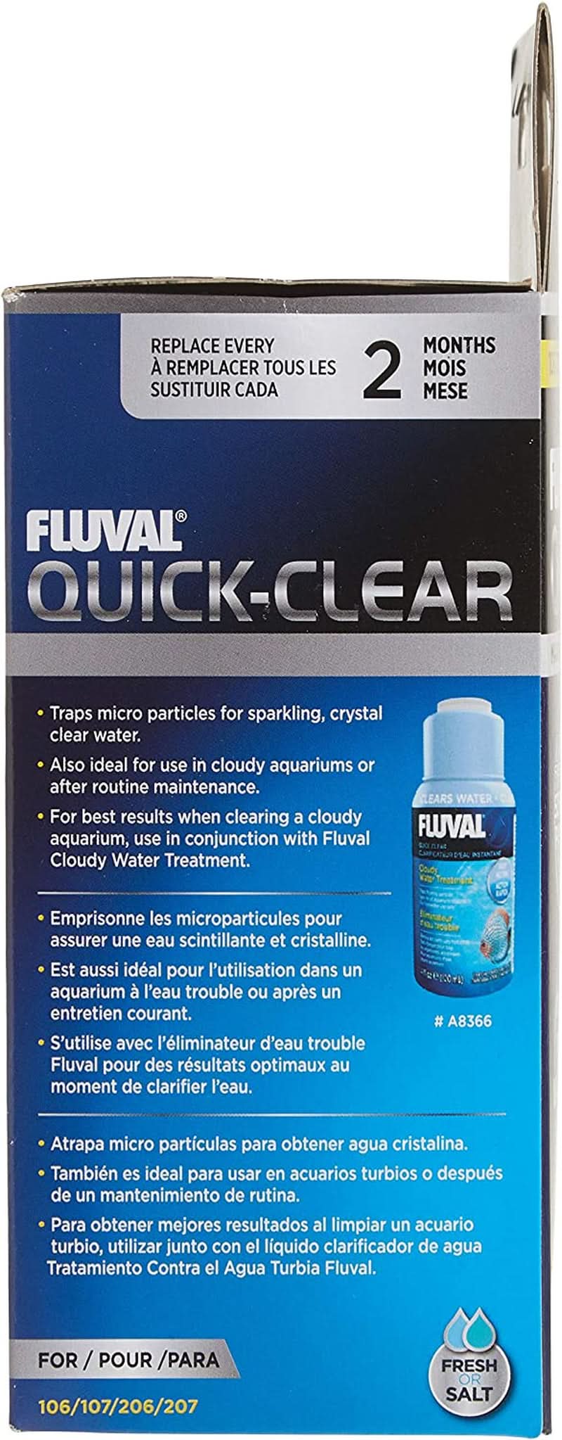 Quick-Clear Water Polishing Pads - Mechanical Filter Media for Aquariums, 3-Pack, Model A242