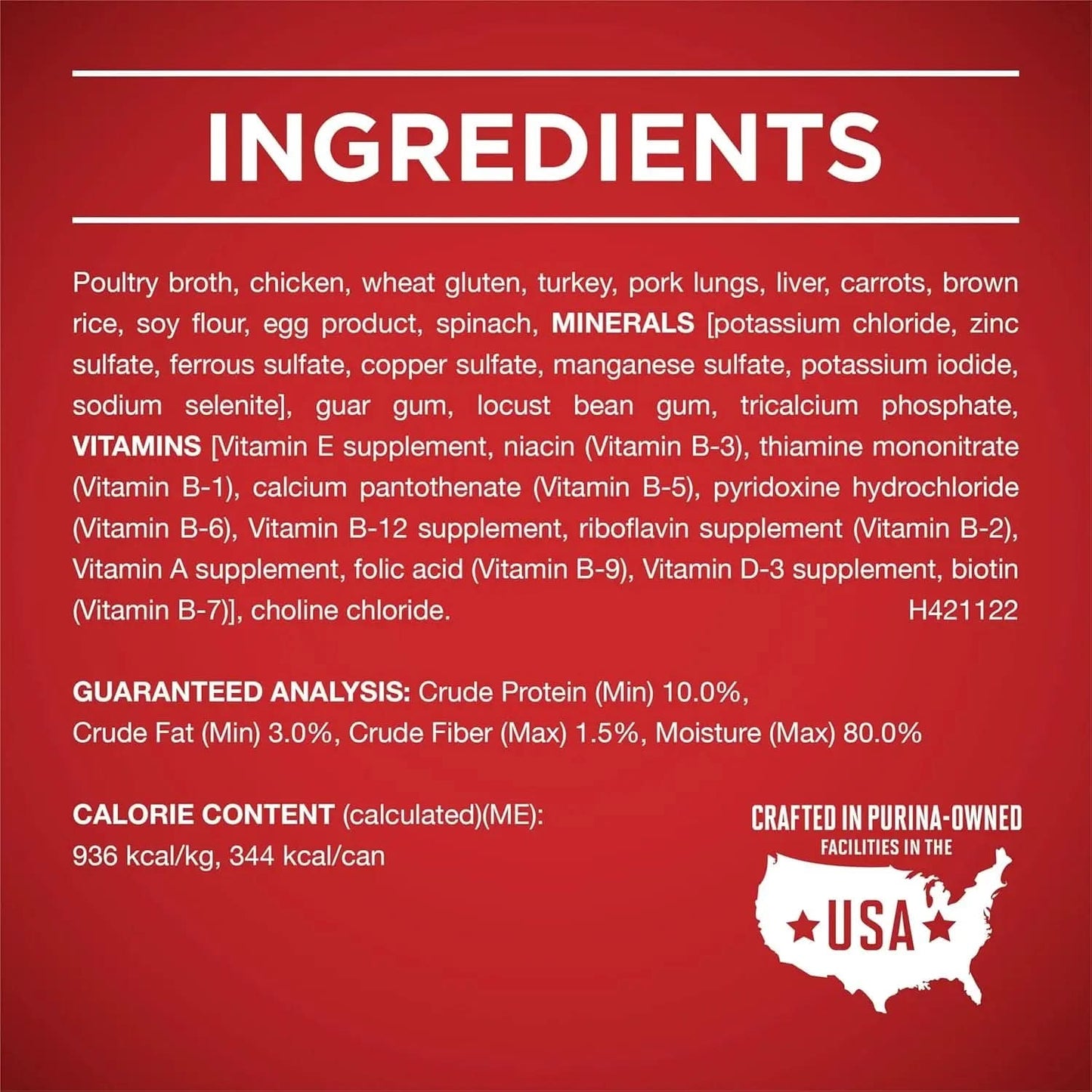 Tender Cuts Chicken and Brown Rice Wet Dog Food in Gravy - 12 Pack, 13 oz Cans