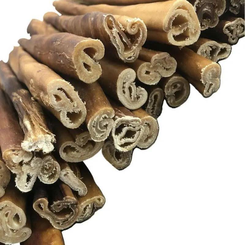 Wild Wolf 12-Inch Collabully Sticks (12 Pack) Part Bully Stick and Part Collagen Stick - Double the Flavor and Nutrients - 100% Natural Dog Chew Treat