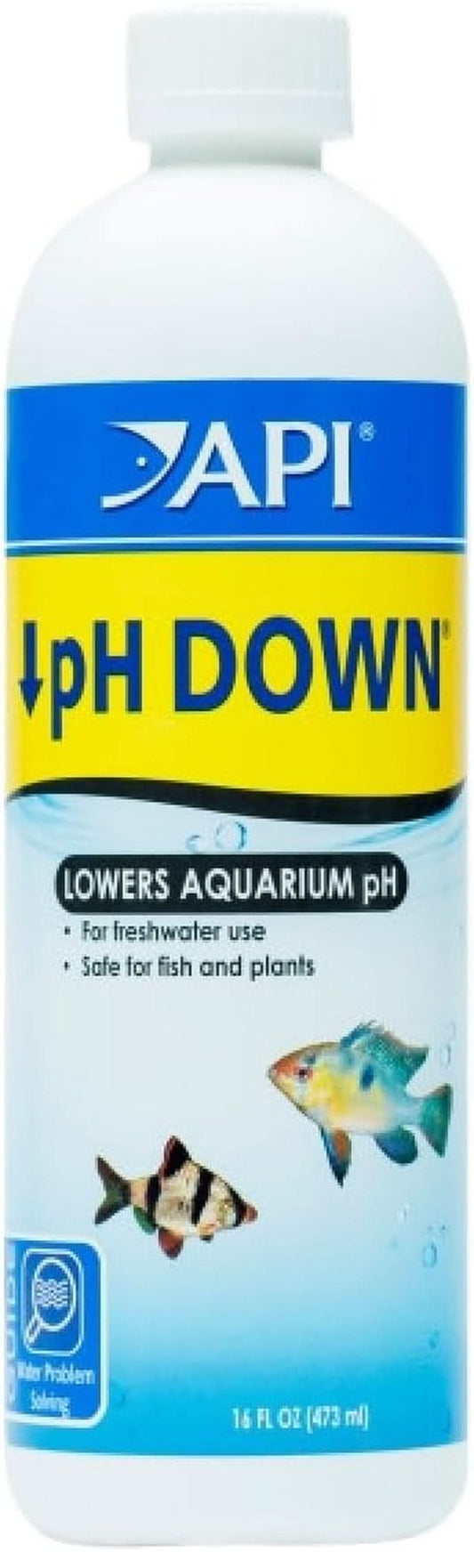 Aquarium Pharmaceuticals pH Down Adjuster, 16 oz, Model 17163020301