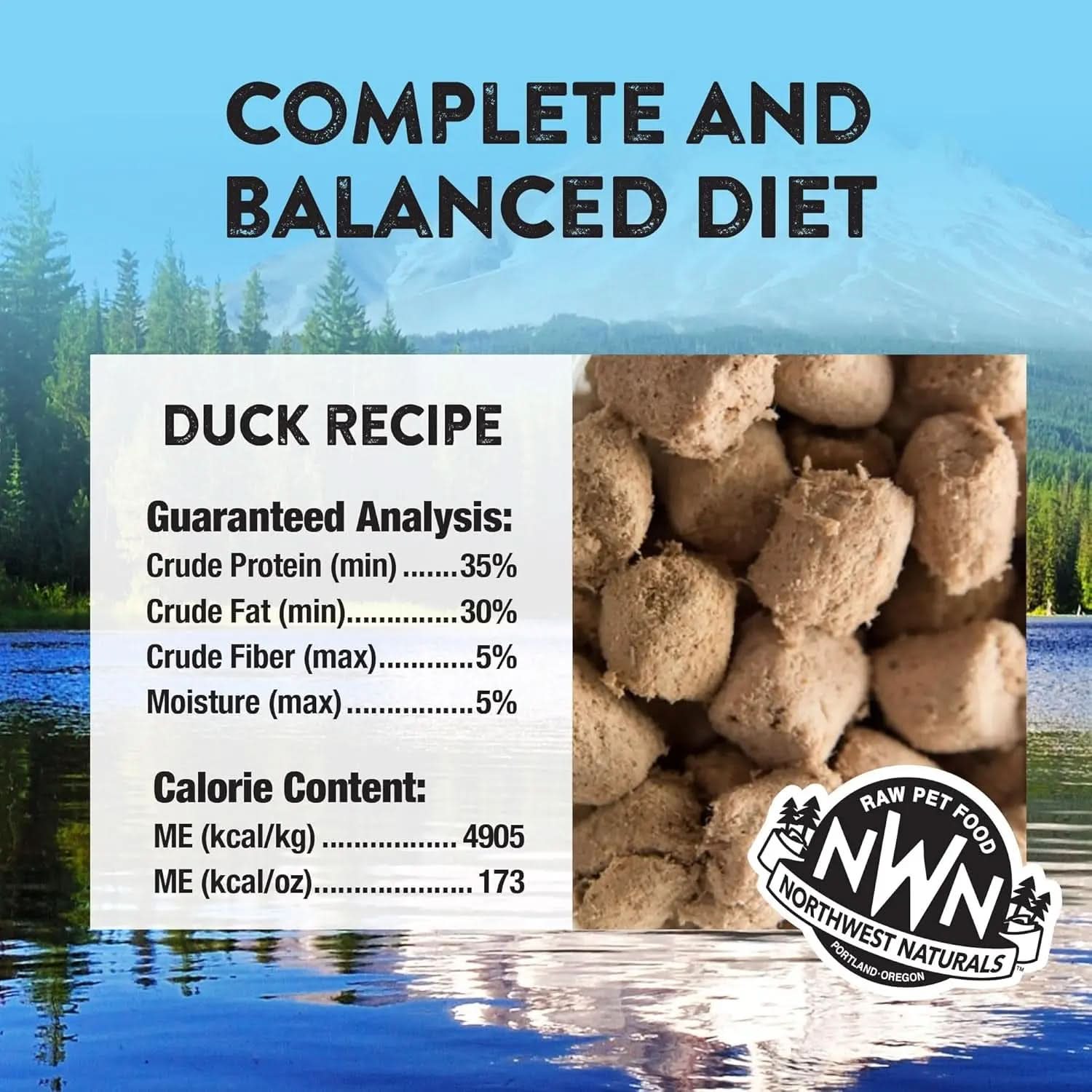 Freeze-Dried Duck Cat and Kitten Food – Bite-Sized Nibbles with Healthy, Limited, Human-Grade Ingredients – All-Natural, High-Protein, Complete and Balanced, Grain-Free – 11 Oz (Pack of 3)