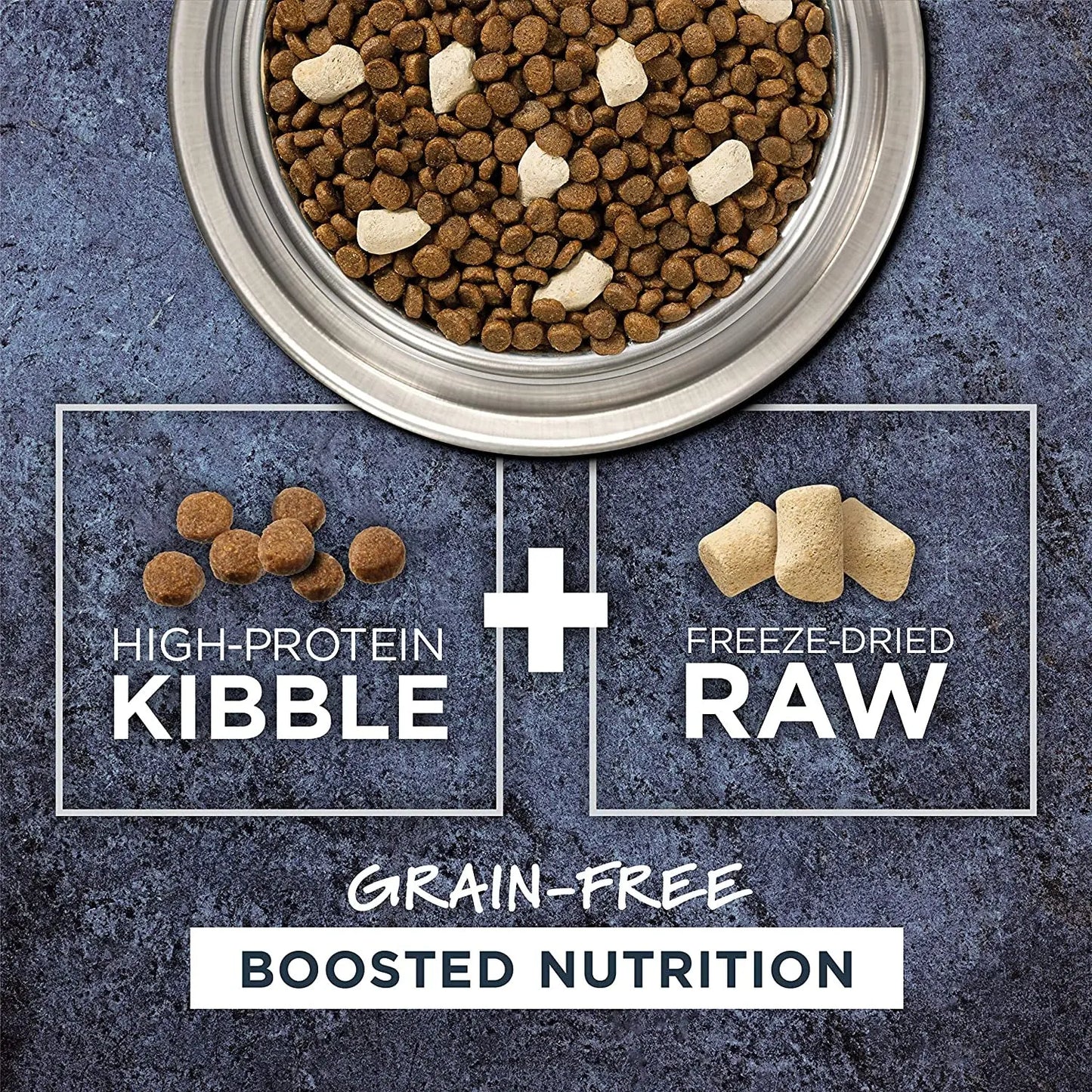 Raw Boost Grain-Free Dry Cat Food with Real Duck, 4.5 lb Bag