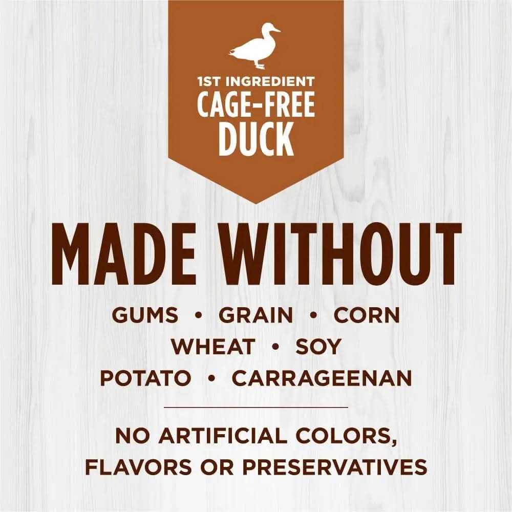 Original Grain-Free Wet Cat Food Pate with Real Duck, 5.5 Oz Cans (Pack of 12)