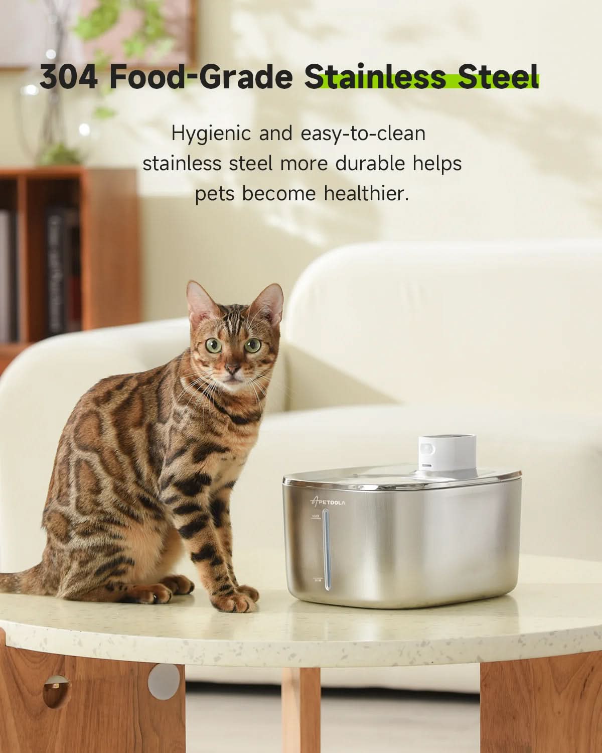 Elevate Your Pet's Hydration with the 4L Automatic Wireless Cat and Dog Water Fountain - Smart Sensor Technology for Ultimate Convenience