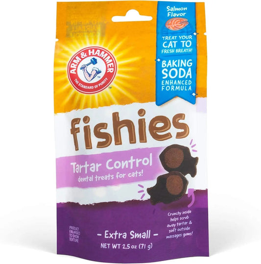 Cat Dental Treats - Tartar Control and Fresh Breath Care for Optimal Feline Dental Health