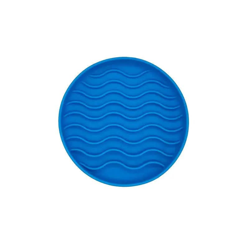 Slow Feed Anti-Slip Bowl for Cats and Puppies - Silicone Food Plate to Prevent Choking and Spills