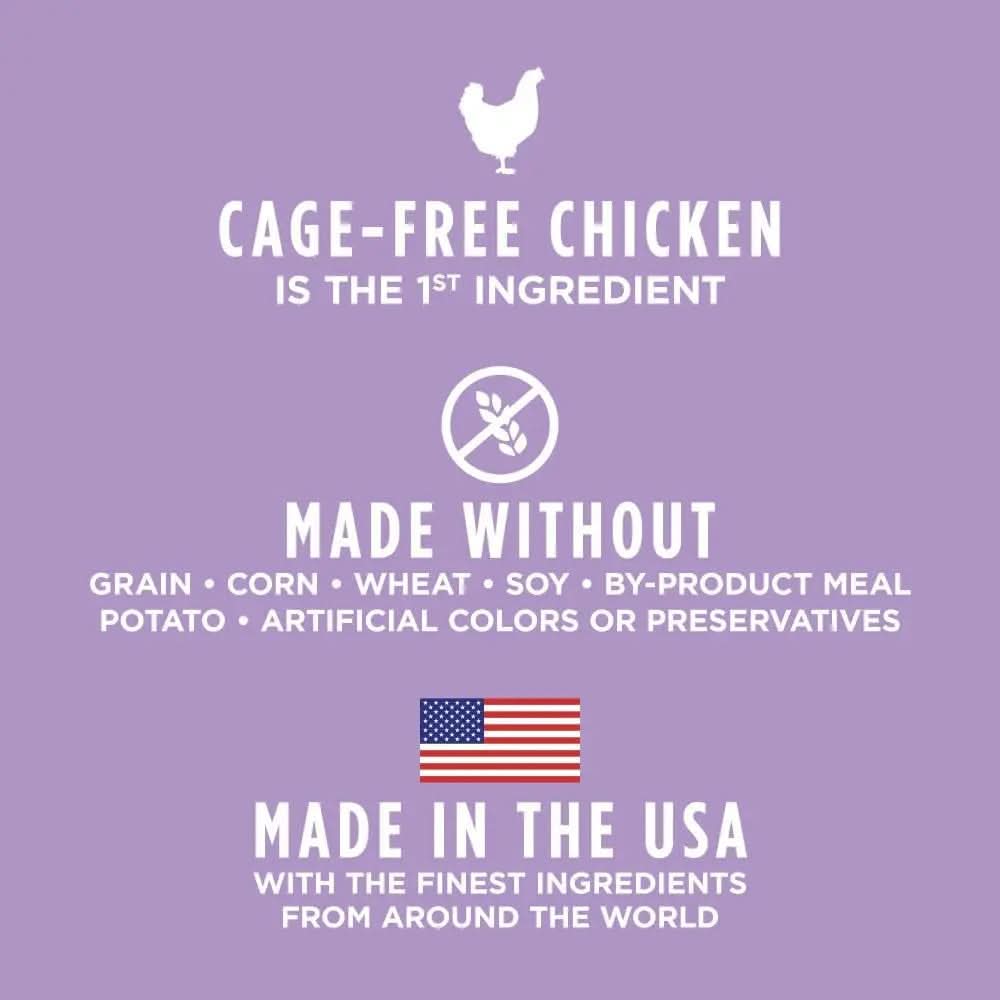 Original High Protein Grain-Free Dry Cat Food for Kittens with Real Chicken, 4.5 lb Bag