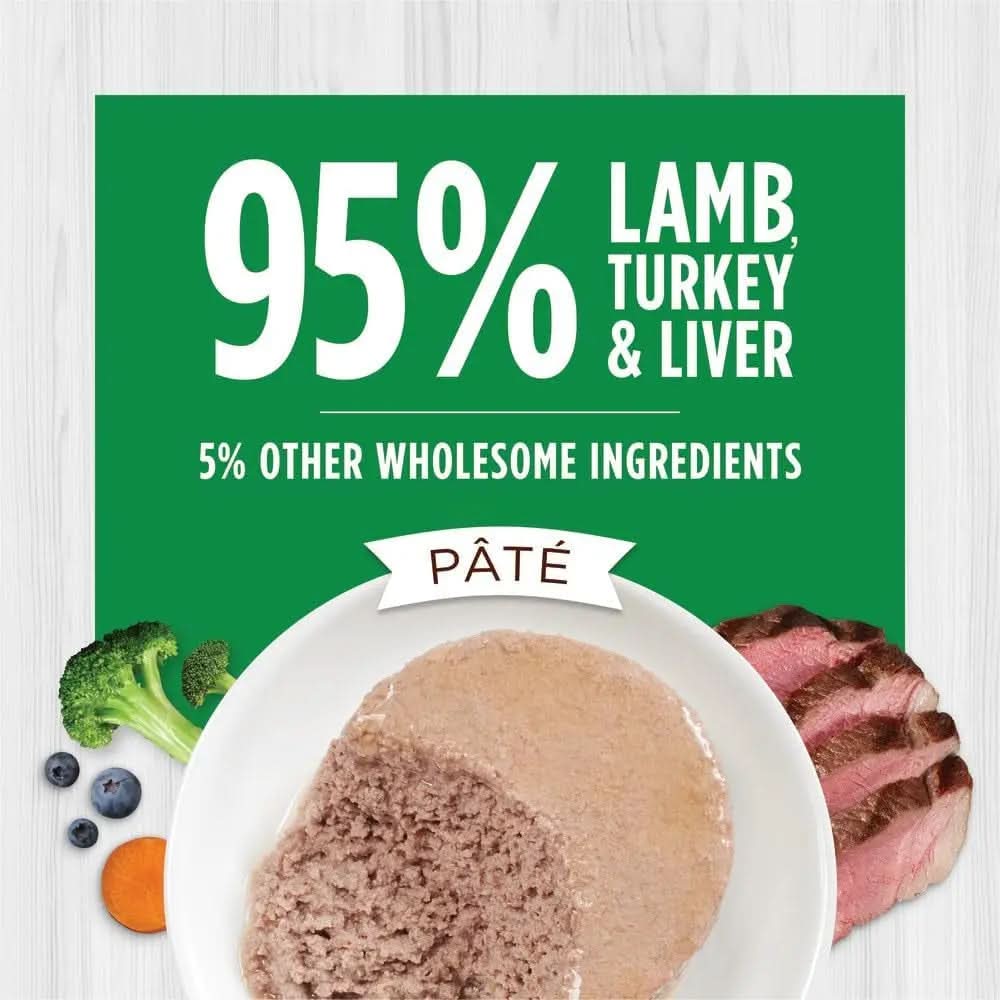Original Grain-Free Real Lamb Recipe Natural Wet Cat Food, 5.5 Ounce (Pack of 12)