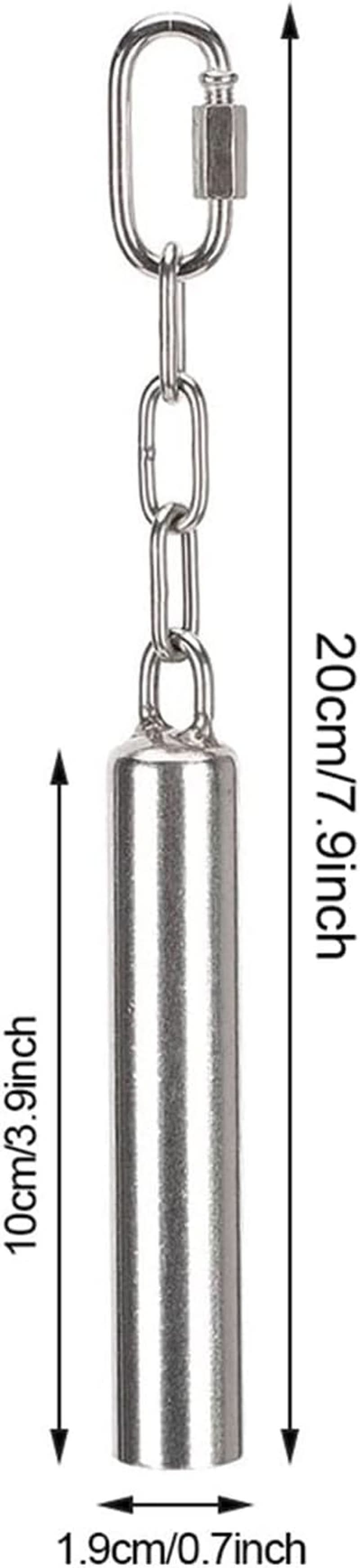 Stainless Steel Bird Cage Bell Toy - Durable and Easy to Clean Parrot Accessory for Long-lasting Play and Versatile Use