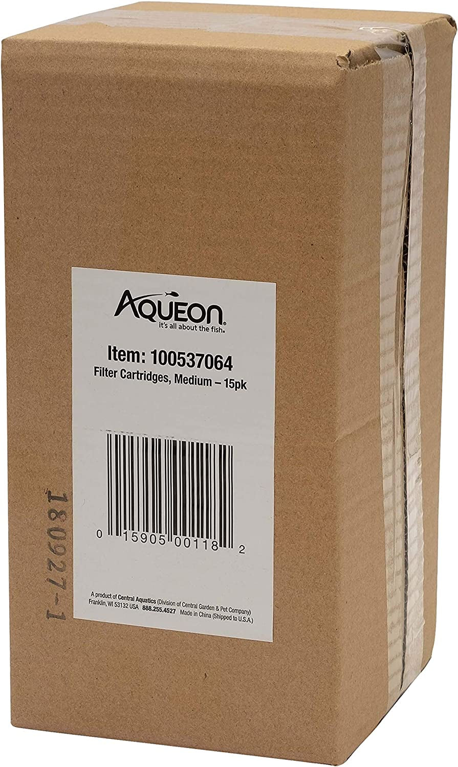 Medium Replacement Filter Cartridges for Aquariums - 15 Pack