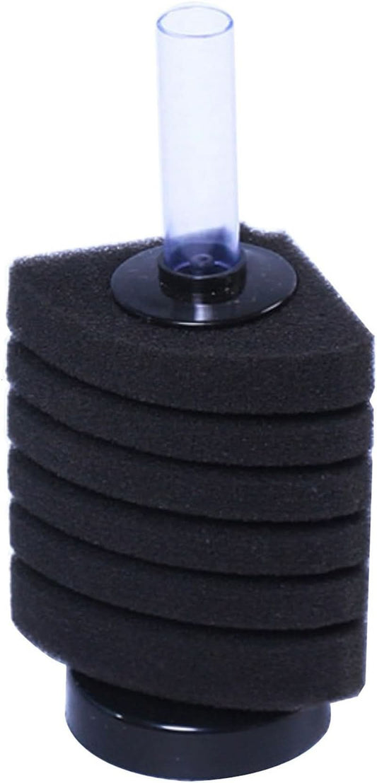 Bio Corner Sponge Filter for Shrimp Breeding and Nano Fish Tanks, Suitable for Up to 15 Gallons