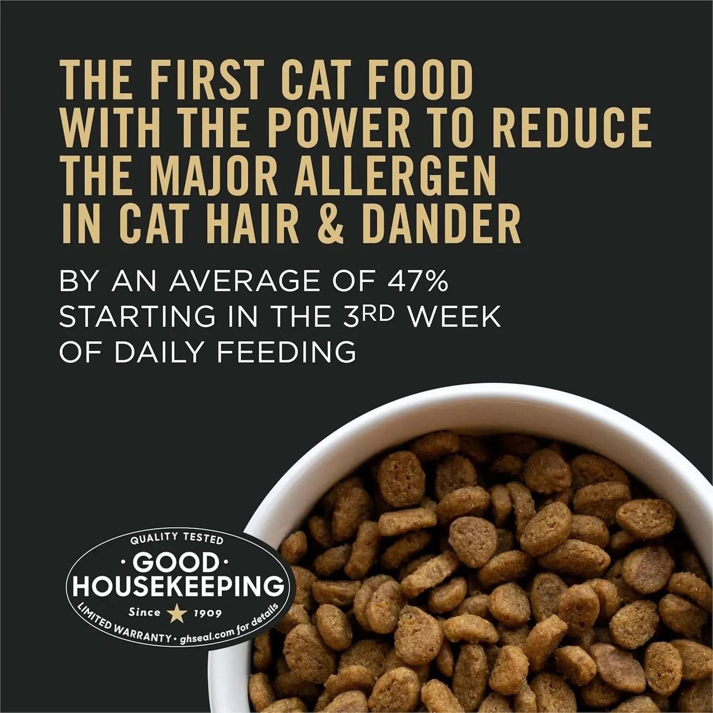 Indoor Cat Food LiveClear Allergen-Reducing Turkey and Rice Formula - 3.2 lb Bag