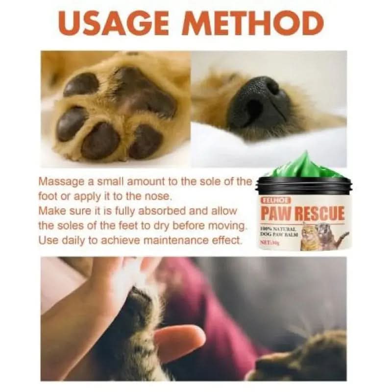 Paw Soother: Moisturizing Balm for Cats and Dogs