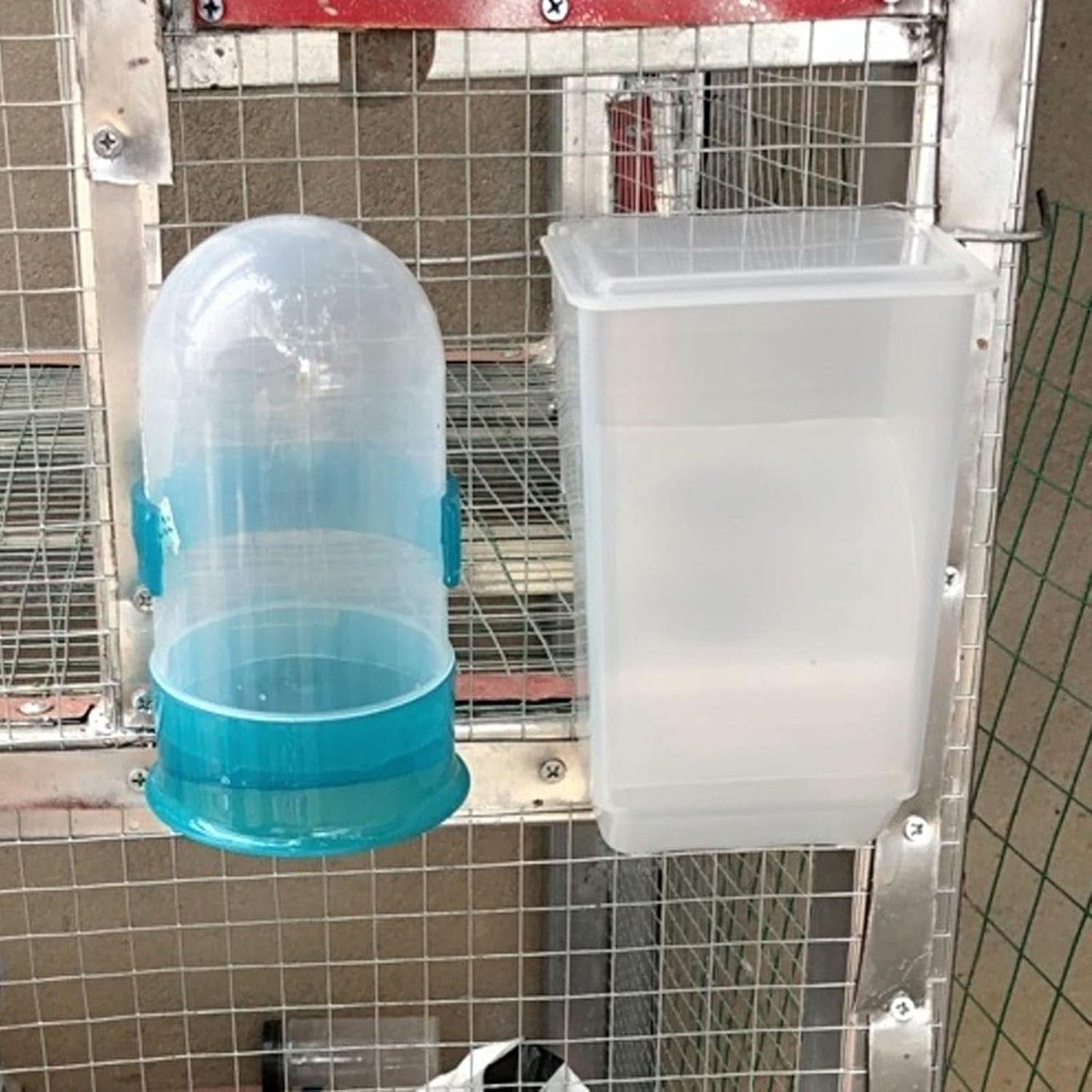 Automatic Bird Feeder for Pigeons, Parrots, Parakeets, Canaries, Cockatiels, and Finches - Cage Accessories and Supplies