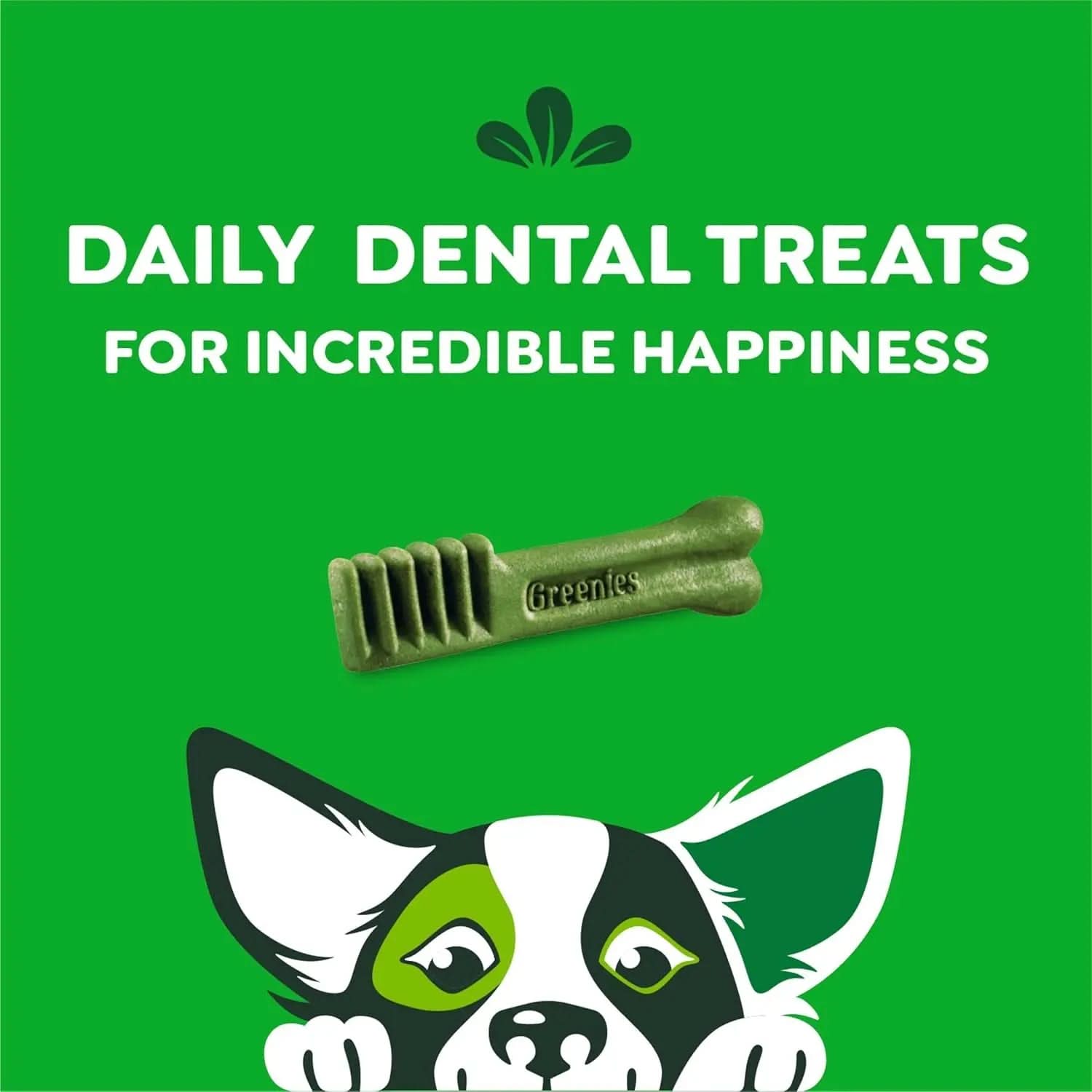 Original Petite Dental Dog Treats, 36 oz. Pack (60 Treats)