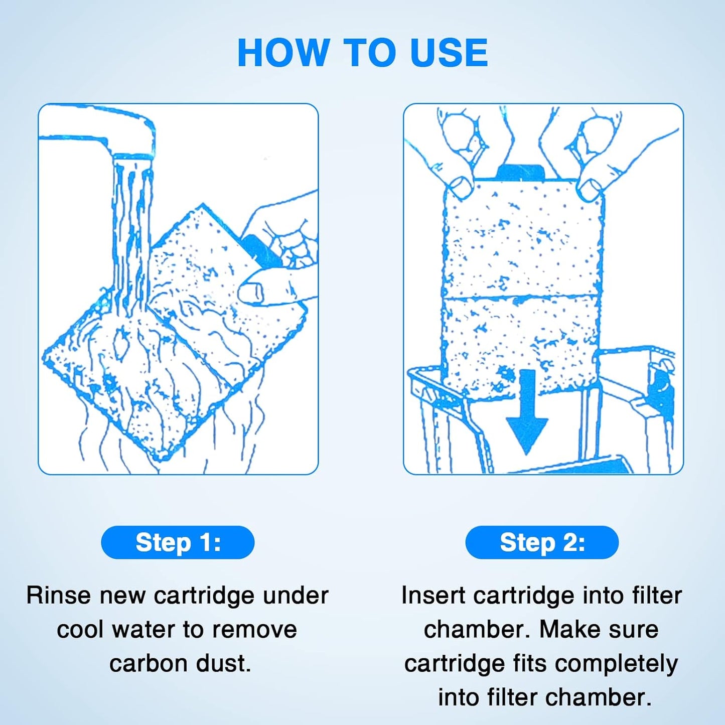 6-Pack PF-S Filter Cartridges for PF10 Power Filters