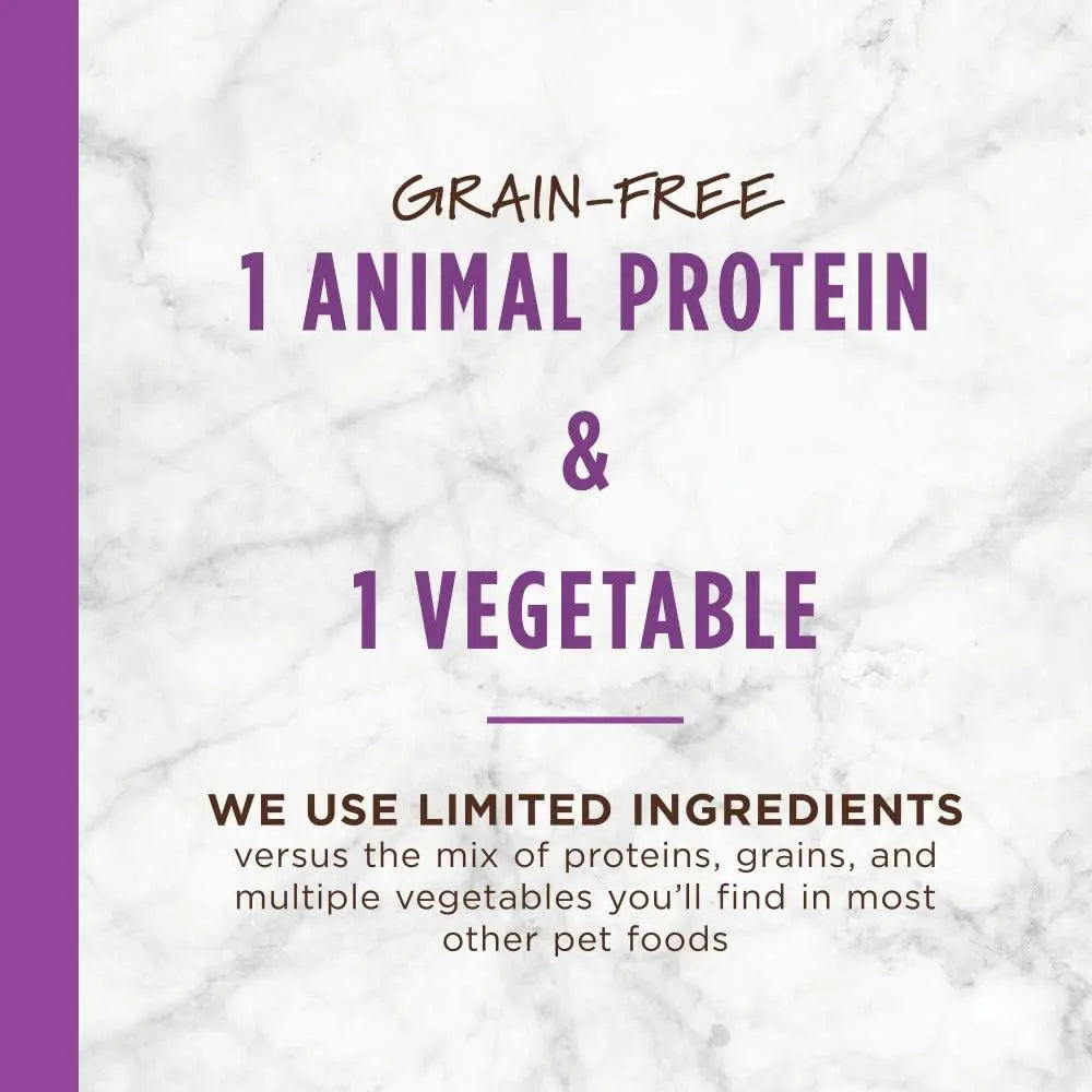 Limited Ingredient Diet Natural Dry Cat Food, Grain-Free Recipe with Real Rabbit, 10 lb Bag