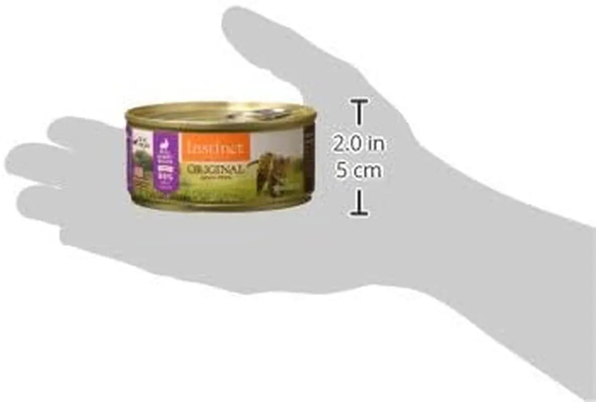 Original Grain-Free Real Rabbit Recipe Natural Wet Cat Food, 5.5 oz Cans (Case of 12)