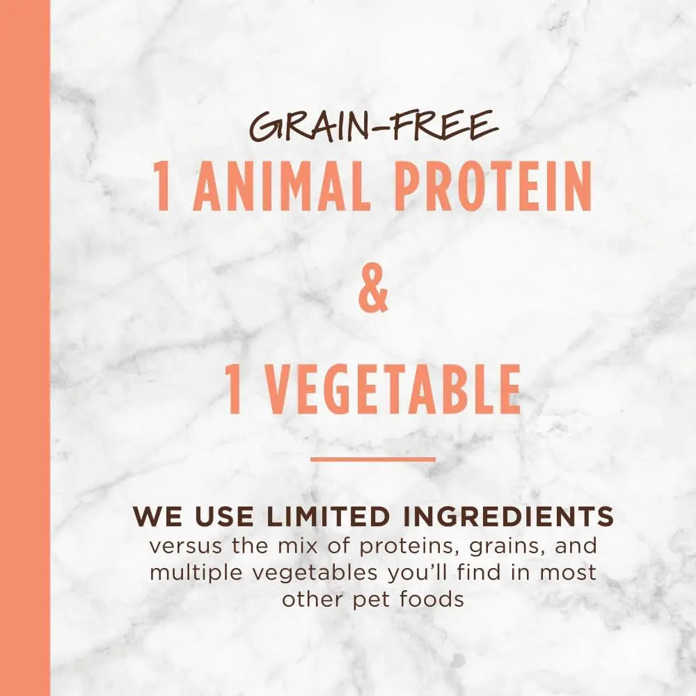 Limited Ingredient Diet Natural Grain-Free Dry Dog Food with Real Salmon, 20 lb Bag