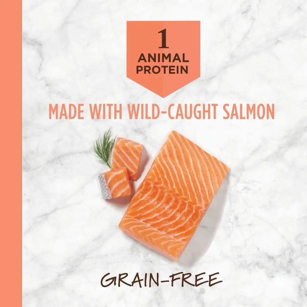 Limited Ingredient Diet Natural Dry Cat Food, Grain-Free Formula with Real Salmon, 4.5 lb Bag