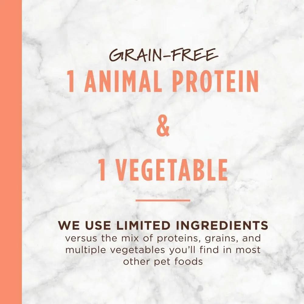 Limited Ingredient Diet Natural Dry Cat Food, Grain-Free Formula with Real Salmon, 4.5 lb Bag