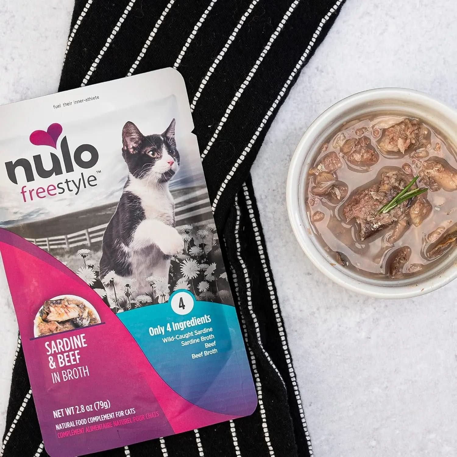 Freestyle Premium Grain-Free Wet Cat Food Pouch for Cats and Kittens, Enriched with Amino Acids for Heart Health and High Animal-Based Protein