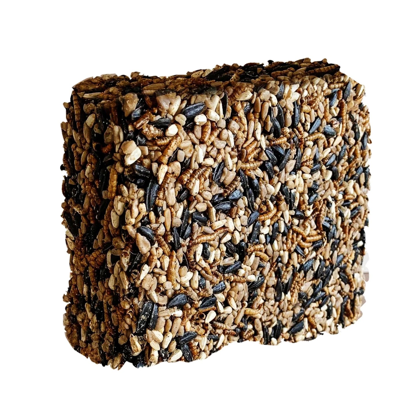Seed & Mealworm Treat Cake, Wild Bird Feed, 1.4 Lb., 1 Pack