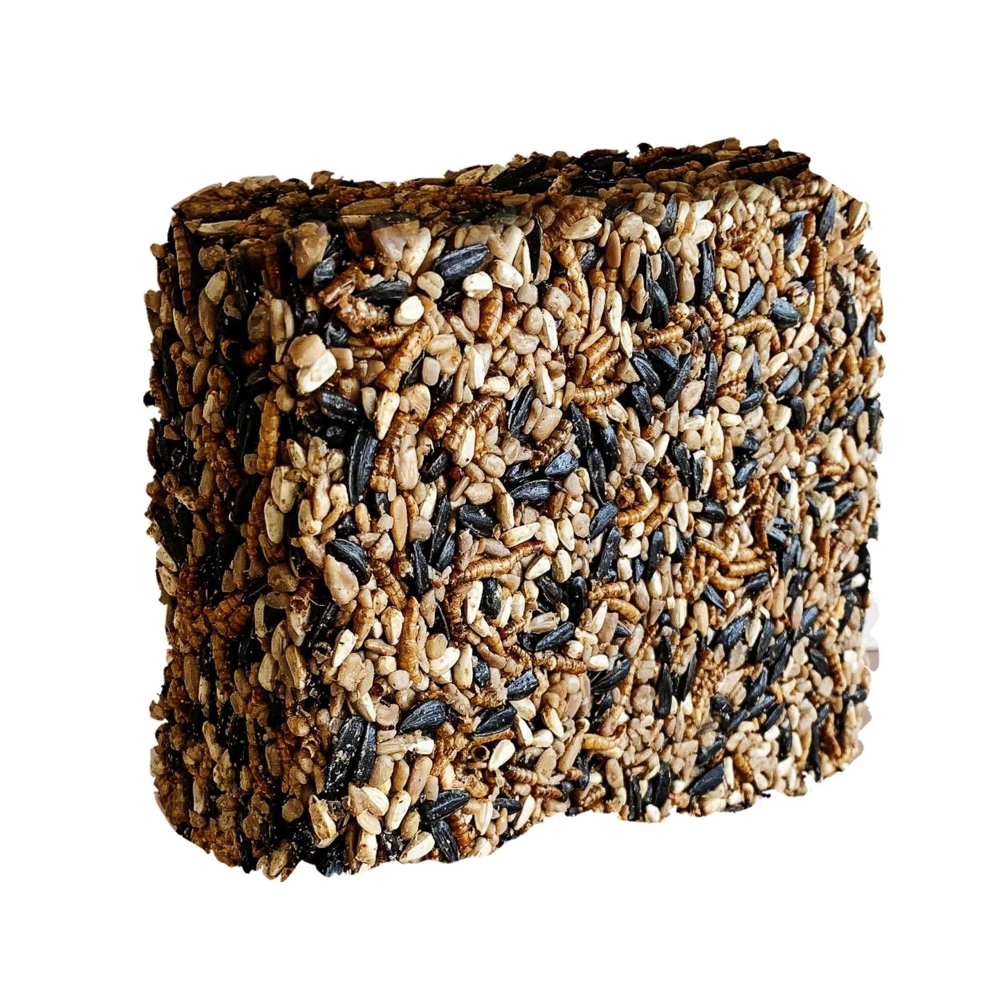 Seed & Mealworm Treat Cake, Wild Bird Feed, 1.4 Lb., 1 Pack