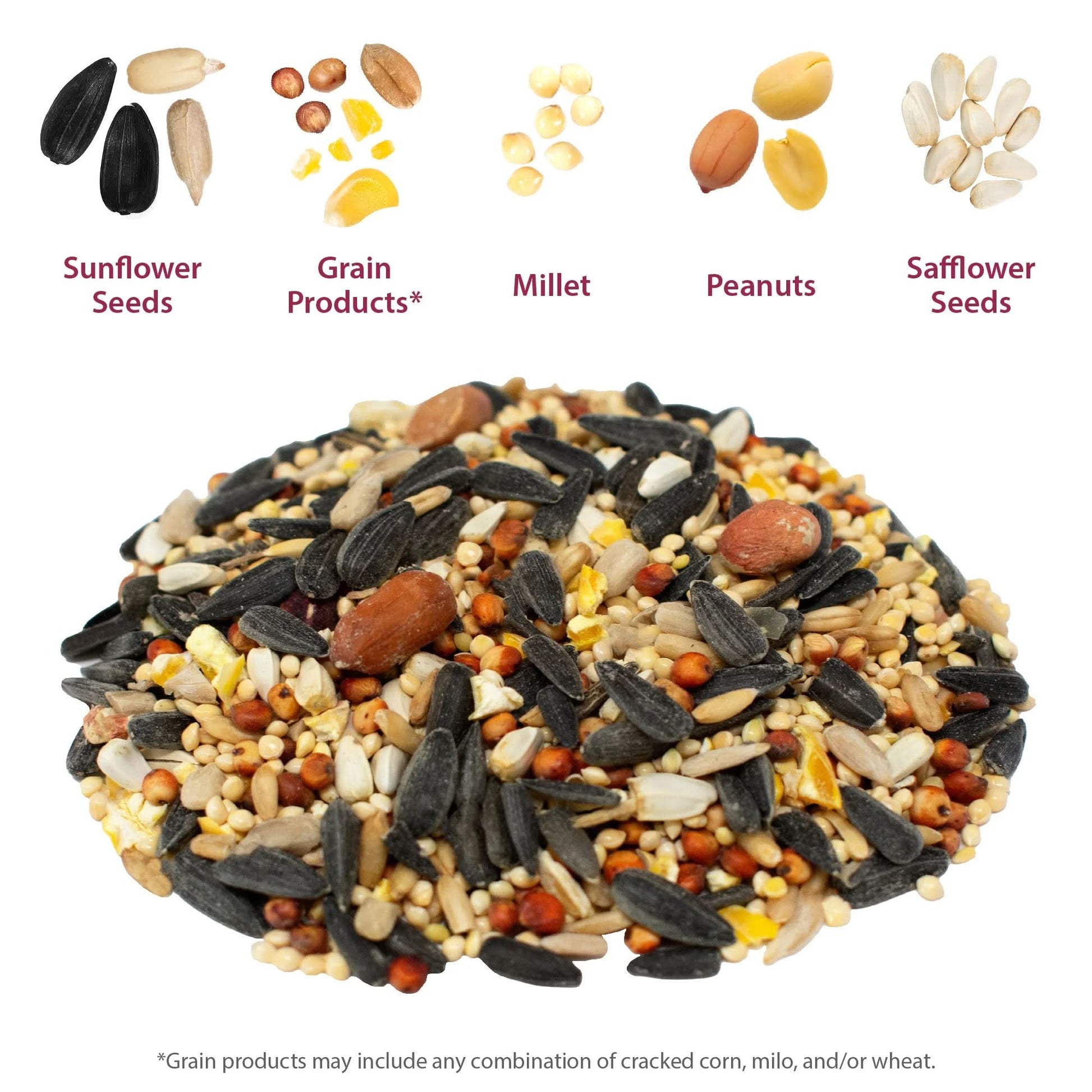Southern Regional Blend Wild Bird Food, Dry, 1 Count per Pack, 5 Lb. Bag